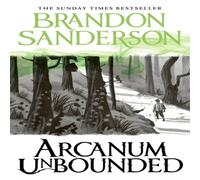 Brandon Sanderson Arcanum Unbounded Hardback Book in White Brandon Sanderson White