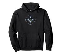 Brandon Sanderson Cosmere Symbol Pullover Hoodie, Adult Unisex, Black, Small