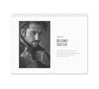Brandon Sklenar Vol.1-2026 Wall Calendar