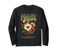 Brandon That's Who I Praise Jesus Christian Lake Merch Long Sleeve T-Shirt
