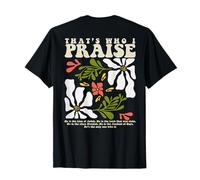 Brandon That's Who I Praise Jesus Christian Lake Merch T-Shirt