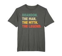 Brandon The Man The Myth The Legend Vintage Gift for Brandon T-Shirt