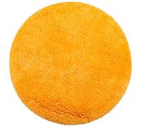 Brandsseller Bath Mat Bathroom Rug 100% polyester size Ø 60 cm Orange
