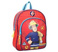 Brandweerman Sam Unisex Children's Hero 30 cm Fireman Sam Backpack, Red, red, 30 cm