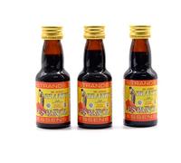Brandy Espanol 3x25ml - Alcohol Free Extract, Essence for Vodka, Brandy Espanol Style Flavour