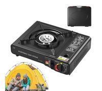 Brann Single Flame Gas Stove Portable Camping Stove Efficient Outdoor Gas Stove for Camping Multifunctional Lightweight Kitchen Accessories for Outdoor Barbecue Indoor Camping Holiday