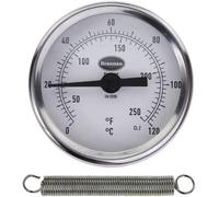 Brannan Clip On Pipe Thermometer - Radiator Balancing Thermometer For Hot Water Pipes And Radiators