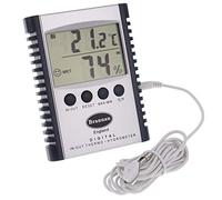 Brannan Digital Indoor Outdoor Thermometer Weather Station Max Min Thermometer Hygrometer Humidity Meter