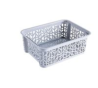 BranQ Different Colors And Sizes Portable Storage Basket Three Dimensions (Gray 235x177x85)