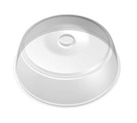 BranQ - Home essential 5901098211000 Microwave Cover, BPA Plastic, Transparent, Diameter 27 x 9 cm