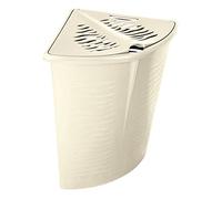 BranQ zebra corner laundry basket 45 L beige