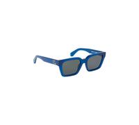 Branson Arrow Logo Sunglasses- male- Off White- Sunglasses- Blue- ONE SIZE- Accessories ONE SIZE