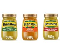 Branston Piccalilli Variety Pack, Chilli and Small Chunk, 360g, Since 1922