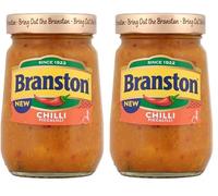 Branston Small Chunk Pickle - 350g Squeezy Bottle | Tangy Sandwich Pickle with Bite-Sized Pieces | Classic Branston Relish (Pack of 2)