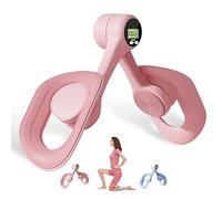 Branwell Fit Pelvic and Thigh, 2025 Upgraded 360° Rotatable Pro Pelvic Trainer with Intelligent Display Counter, Thigh Woman for Pelvis Legs HIPS and Glutes (Pink)