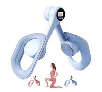 Branwell Fit Pelvic and Thigh, Pelvic Floor Exercise Devices, Thigh Woman for Pelvis, Legs, Hips and Glutes, Portable Smart Screen Display Count Enlarged Fitting Surface (Blue)