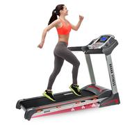 Branx Fitness Elite Runner Pro | 6.5HP Folding Treadmill with Auto Incline, Bluetooth, LCD Screen & Speakers | 21km/h Motorized Treadmill for Home Use | Quiet Compact Running Machine, 160kg Capacity