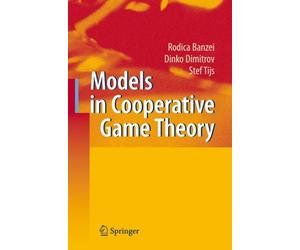 Branzei - Models in Cooperative Game Theory - New hardback or cased bo - X555z