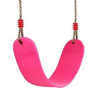 Braoses Elastic Children's Swing Seat - Soft EVA Board Swing, Maximum Load 150 kg, Pink