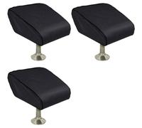 Braovattie Boat Folding Seat Cover Universal Fit 20x18x14 Inches Storage | 3-Pack bundle delivers three covers in one package, saving time and reducing space when boating on the water.