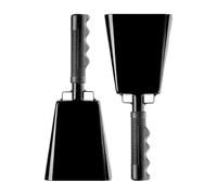 Braovattie Cow Bell 9-Inch Iron with Handle for All-Game Swing | Swing All Game without fatigue, at 9 inches and 250 g per bell, enough for four quarters of continuous ringing.