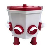 Braovattie -Fed Chicken and Duck Feeder, Automatic Poultry Feeder | Simple no-tools assembly makes setup quick and tool-free, so you can feeding faster and stay stress-free during days.