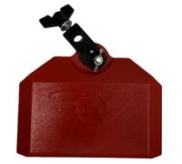 Braovattie Jam Block Red Percussion Block for Drum Kit Studio Use On Stage | Master the stage with a reliable jam block that combines bright red visuals with ABS for consistent performance.