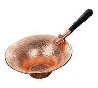 Braovattie Tea Strainer Copper Mesh Infuser Gift for Tea Lovers Birthday | A thoughtful gift for anniversaries or holidays, pairing well with loose leaf selections and a teapot collection.