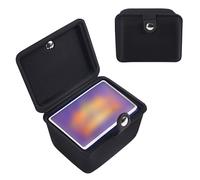 Brappo Hard Portability Playing Card Travel Case Compatible with Set Enterprises FiveCrowns card game,Protective Case Organizer(Notincluding Cards) (1PCS BLACK)