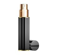 BRARIOS 10ml Perfume Atomiser Refillable, Travel Size Portable Atomiser Spray,Mini Empty Perfume Bottle,Leak Proof Cologne Dispenser for Women and Men(Black/10ml)