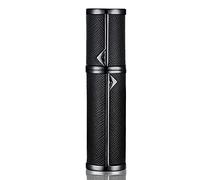 BRARIOS Perfume Atomiser Refillable, 5 ml Mini Perfume Atomiser, Spray Bottle Small for Perfume, Perfume Bottles Empty for Travel (B-Black)