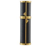 BRARIOS Perfume Atomiser Refillable,Travel Size Portable Atomiser Spray,Mini Empty Perfume Bottle,Leak Proof Cologne Dispenser for Women and Men,5ml (Black(GD))