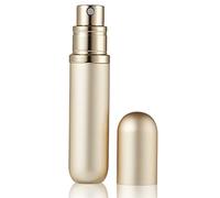 BRARIOS Perfume Atomiser Refillable, Travel Size Portable Atomiser Spray,Mini Empty Perfume Bottle,Leak Proof Cologne Dispenser for Women and Men,5ml(Y-Gold)