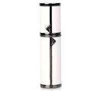 BRARIOS Refillable Portable Mini Perfume Atomiser for Travel, 5ml Luxury Empty Leakproof Pump Perfume Spray bottle Atomiser for Man and Woman (White(BK))