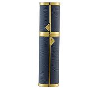 BRARIOS Refillable Portable Mini Perfume Atomiser for Travel, 5ml Luxury Empty Leakproof Pump Perfume Spray bottle Atomiser for Man and Woman (D.Blue(GD))