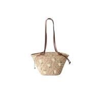 BRART Casual Wicker Woven Basket Bags Rattan Women Handbags Handmade Summer Beach Straw Tote Bag Designer Shoulder Crossbody Bag