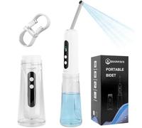 Brarvagur 2026 Upgraded Portable Bidet for Travel - High-Pressure Electric Handheld Sprayer, 380ml, Rechargeable 800mAh Battery-Powered, for Women, Men & Babies