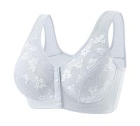 Bras for Older Women Ellymuse Senior Bra Seamless Front Closure Easy Wear Versatile Soft Lightweight Lingerie