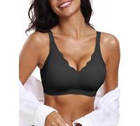 Bras for Women Non Wired Seamless Wireless Push Up Bra Comfort Support Sleep Bralettes for Womens Ladies Shapermint Bras Soft Tshirt Padded Zero Feel Bralettes Regular and Plus Size Everyday Bra