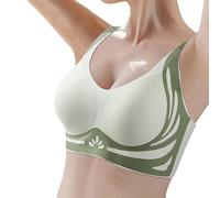 Bras for Women Non Wired, Sports Bras Removable Pads Sleep Bras In Yoga Bralette Leisure Stretch Ladies Sports Bras Wireless Comfit bras Plus Size Bras Soft Zero Feel Bra Bustier