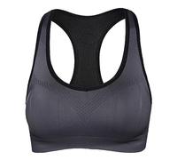 Bras for Women Seamless Wireless Sports Bralettes Push Up Sexy V-Neck Bra Bralette Everyday Bra Sleepwear Bralette Daily Padded Bra Ladies Super Comfort Bra Yoga Leisure (Grey, XXL)