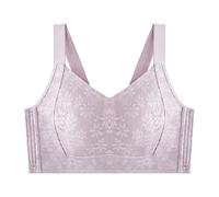 Bras For Women Women's Bras Wireless Bra Plus Size Ice Silk Seamless Wireless Bra Fat Fit Gathering Support Yoga Sleep Wear