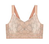 Bras For Women Women's Bras Wireless Bra Plus Size Ice Silk Seamless Wireless Bra Fat Fit Gathering Support Yoga Sleep Wear