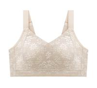 Bras For Women Women's Bras Wireless Bra Plus Size Ice Silk Seamless Wireless Bra Fat Fit Gathering Support Yoga Sleep Wear