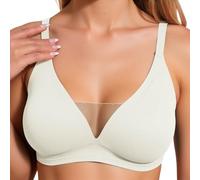 Bras For Women Women's Bras Wireless Bra Wirefree Comfort Seamless Wireless Bra Triple Hook Closure Soft Support Everyday Wear