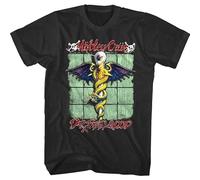 bras Motley-Crue Unisex T Shirt - Dr Feelgood Album Cover Graphic Tee-M Black