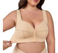 Bras Wireless For Women,Women'S Size Front Buttoned Lingerie Fashionable Backless Bra Comfortable Type With Adjustable Shoulder Straps And Cup Design Seamless Bra Style Bra