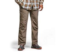 Brasher Men’s Water Resistant Walking Trousers, Men's Hiking Trousers, Men's Hiking & Outdoor Recreation Clothing (UK, Waist & Inseam, 34, 31, Brown)