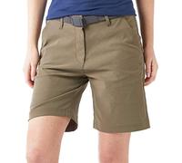 Brasher Women's Stretch Shorts, Khaki, 8
