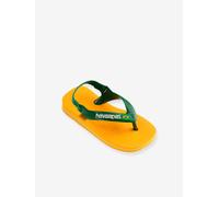 Brasil Logo II Flip-Flops for Babies, by HAVAIANAS yellow